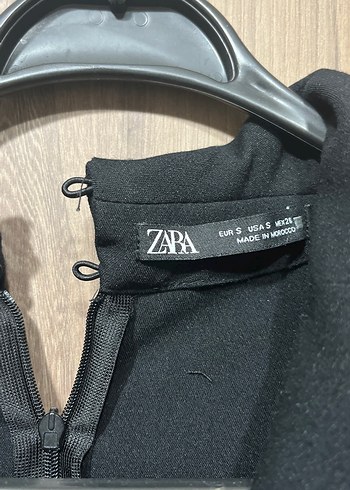 Siyah, Kuşaklı, Uzun Kollu Kadın Elbise - Görsel 4