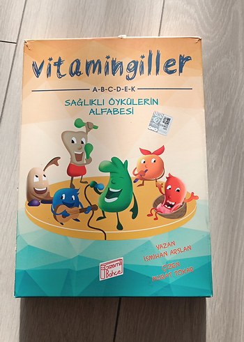 Vitaminler A'dan K'ye Sağlıklı Öyküler Kitabı