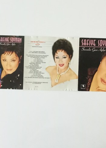 Safiye Soyman - Sevenler Gece Ağlar CD - Görsel 3