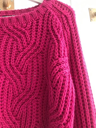Bershka Örme kısa kazak