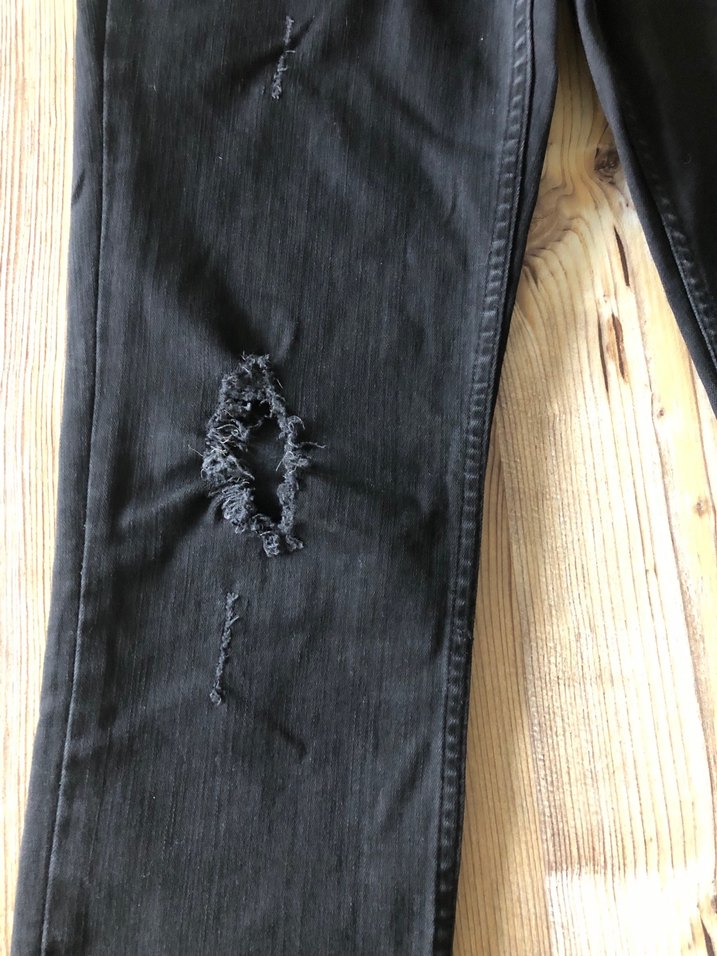 Siyah Kadın Denim Dar Kesim Jean - Görsel 5