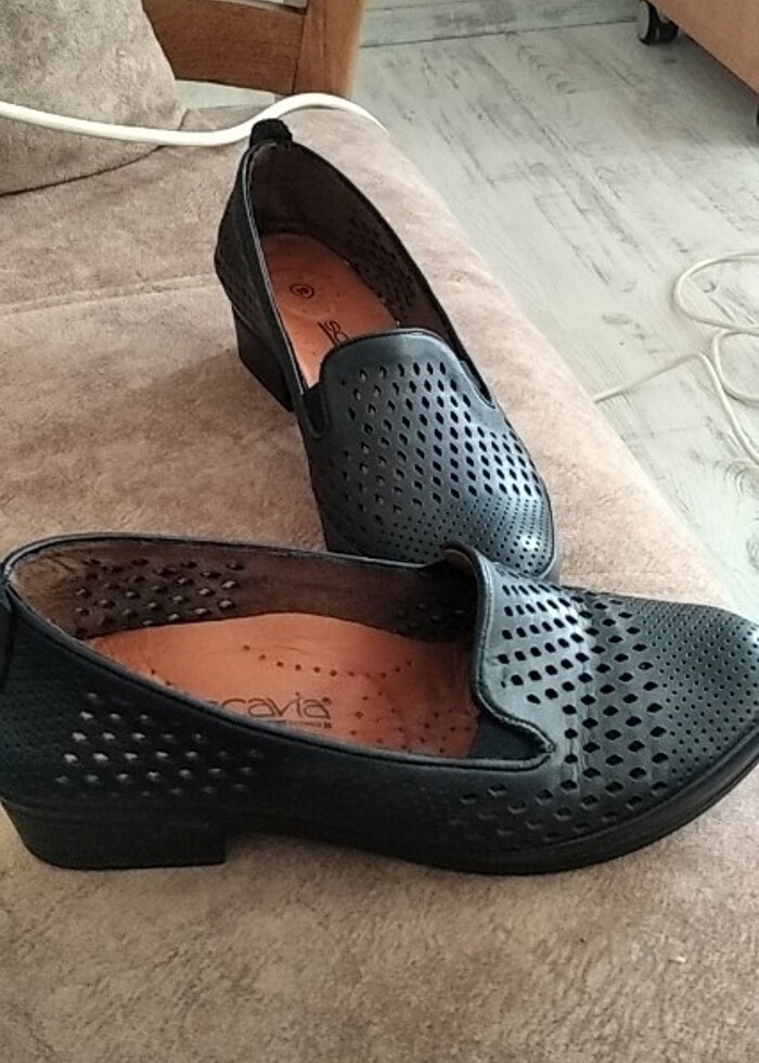 Scavia marka deri ayakkabi - Görsel 2