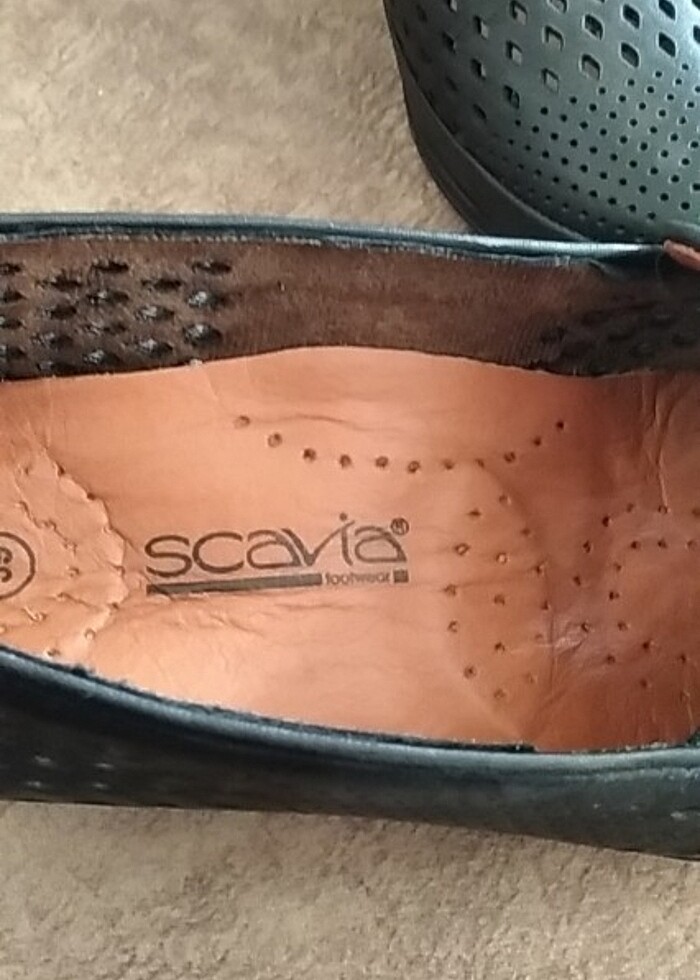 Scavia marka deri ayakkabi - Görsel 3