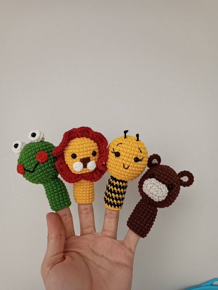 Amigurumi Parmak Kuklaları - Görsel 3