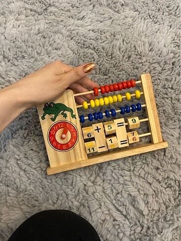 Fisher Price Eğitici abaküs ahşap çocuk