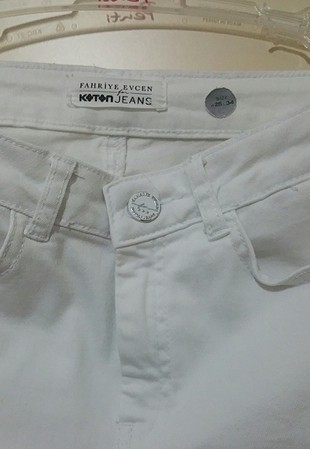 34 Beden beyaz pantolon 