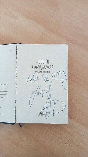  Beden Oluler Konusamaz Imzali Ciltli