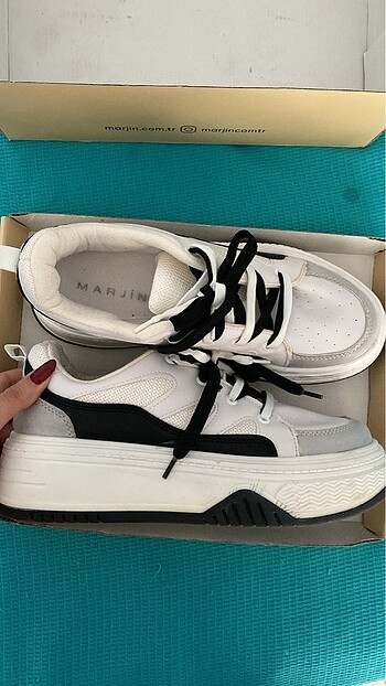 Marjin Marjin yüksek topuklu sneaker
