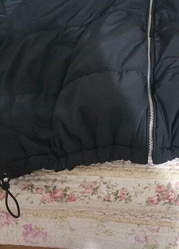 xl Beden siyah Renk H&M Pofuduk Mont