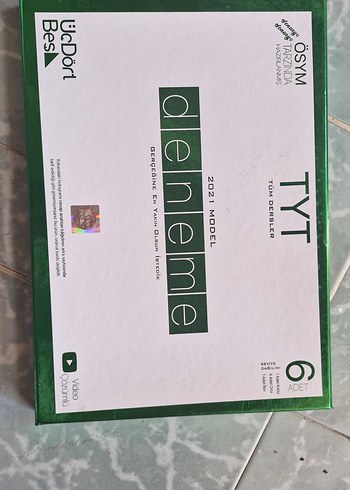 TYT Deneme Sınavı 6'lı Set 2021 Model