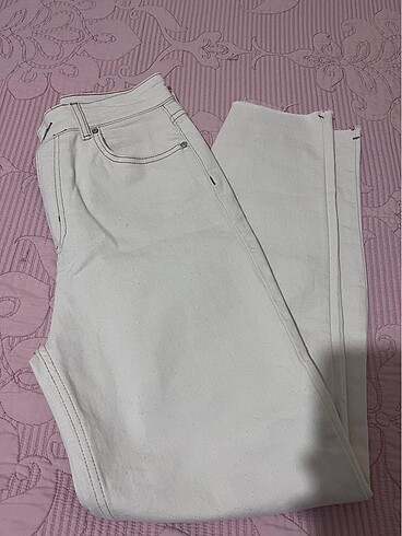 Trendyol ekru jean