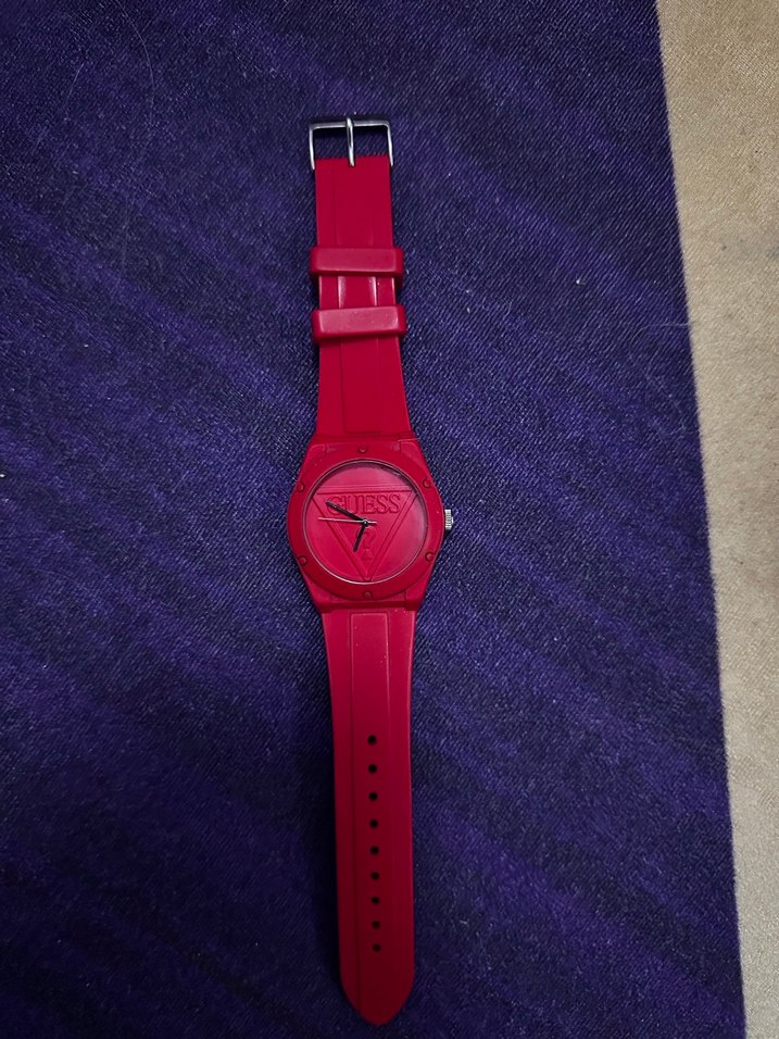 Kırmızı Guess Kadın Kol Saati - Görsel 3