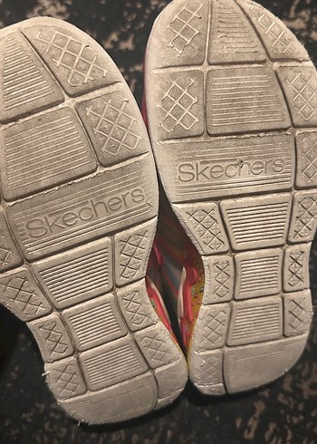 Kız Çocuk Çok Renkli Spor Ayakkabı Velcro - Görsel 11