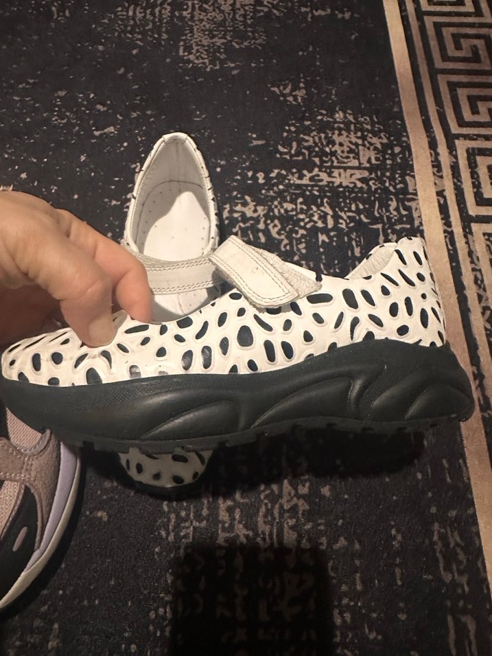 Kız Çocuk Çok Renkli Spor Ayakkabı Velcro - Görsel 4