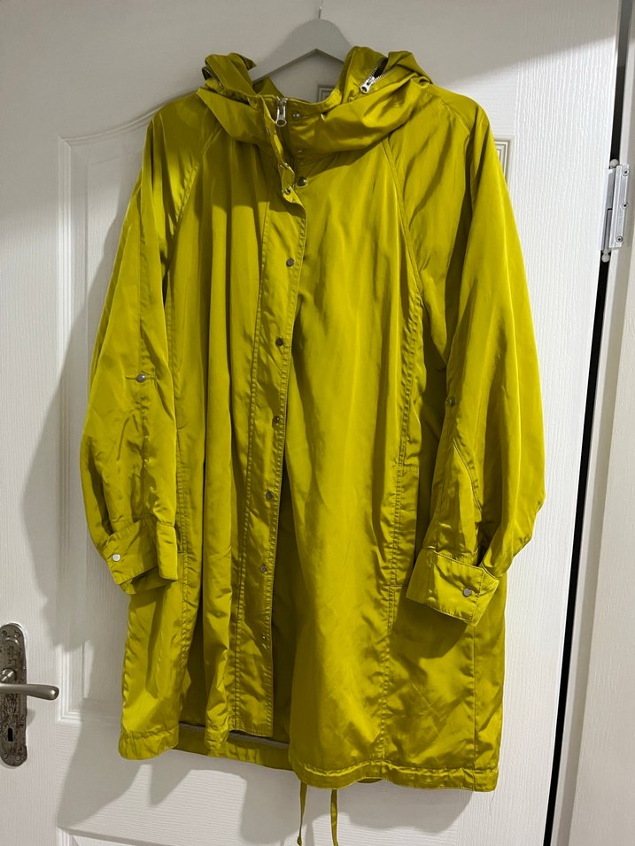 Zara kadın yağmurluk trenckot - Görsel 2