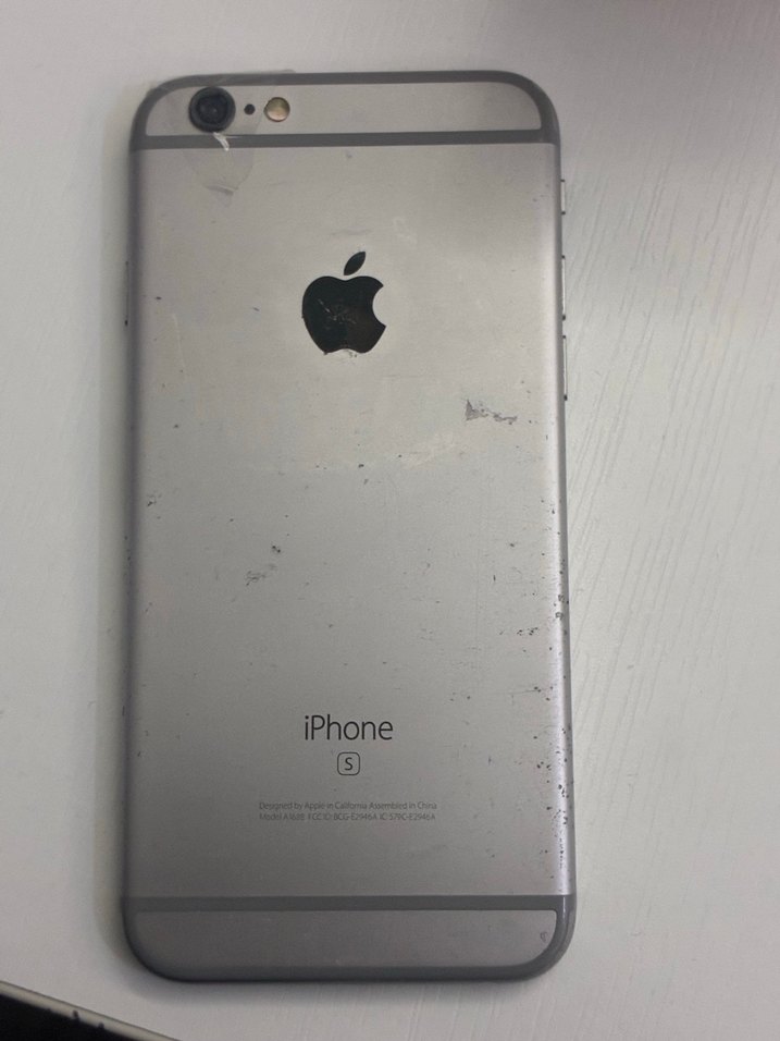 iPhone 6s orijinal space gray dolu kasa - Görsel 2