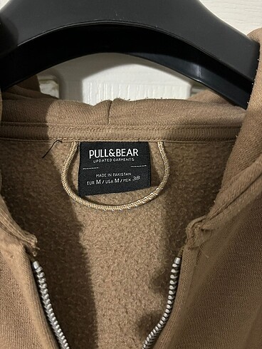 m Beden kahverengi Renk PULL AND BEAR SWEATSHIRT