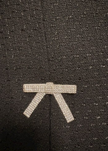 Siyah Fiyonklu Tüvit Etek  - Görsel 6