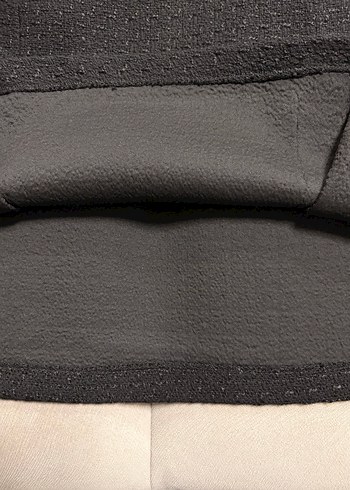 Siyah Fiyonklu Tüvit Etek  - Görsel 7