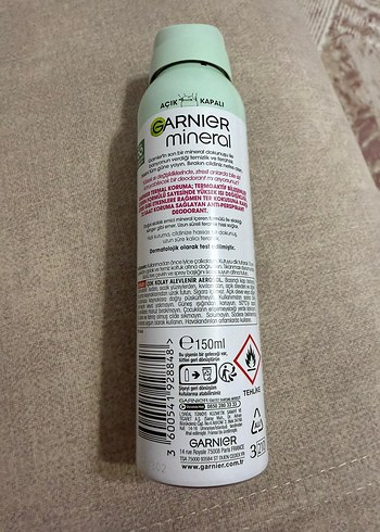 Garnier Mineral Termal Koruma Kadın Deodorant - Görsel 2