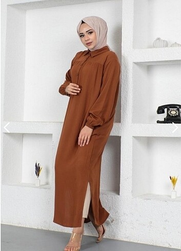 Yırtmaçlı Uzun Robalı Tunik