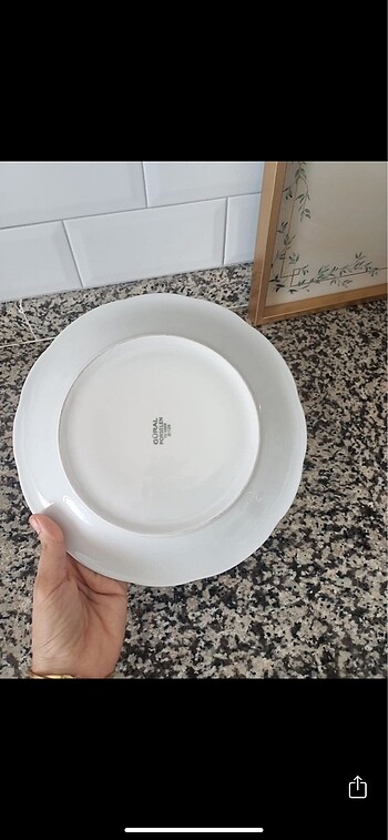 Güral Porselen Servis tabağı