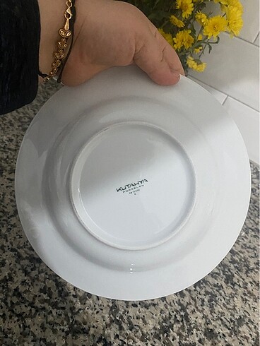 Kütahya Porselen Yemek tabağı