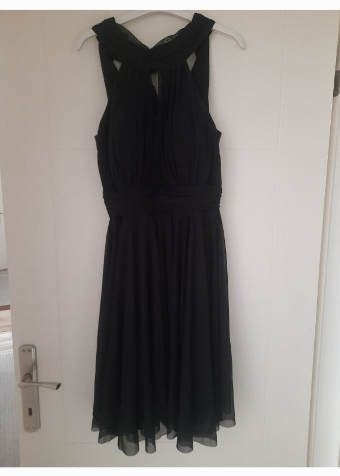 Şifon elbise - Görsel 4