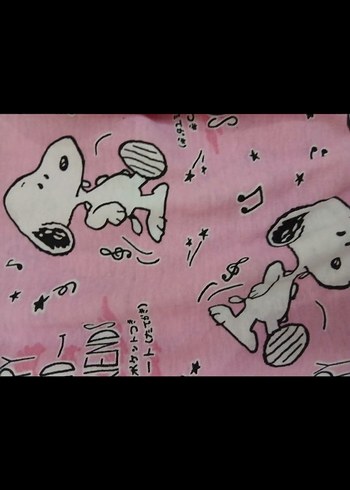 Pembe Baskılı pijama - Görsel 3