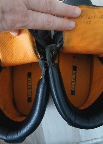 greyder deri unisex bot - Görsel 2