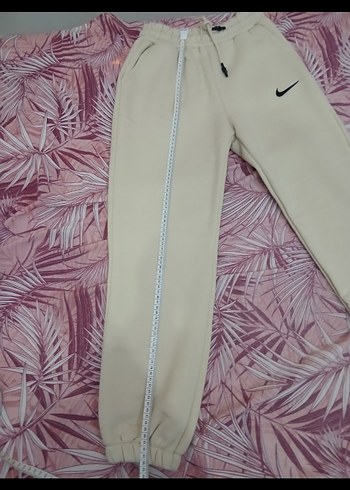 Beyaz Rahat Kesim Nike Eşofman Altı - Görsel 3