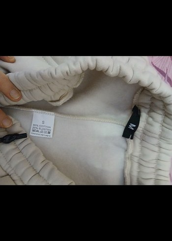 Beyaz Rahat Kesim Nike Eşofman Altı - Görsel 6