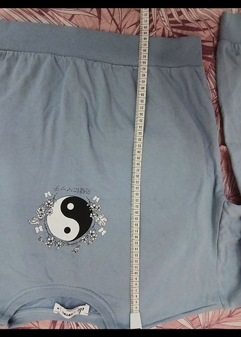 koton markalı.Mavi Uzun Kollu Kadın Sweatshirt - Görsel 4