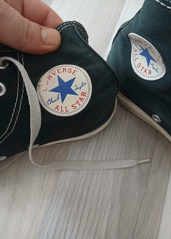 Kadın Siyah Bağcıklı Grunge Spor Ayakkabı - Görsel 5