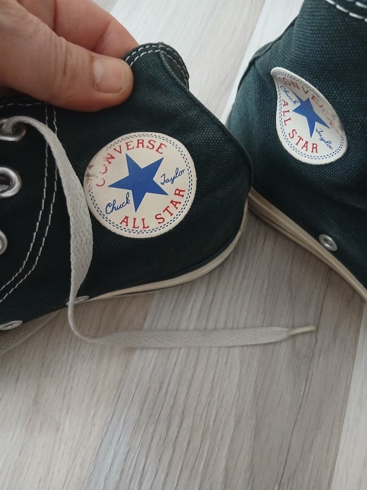 Kadın Siyah Bağcıklı Grunge Spor Ayakkabı - Görsel 5