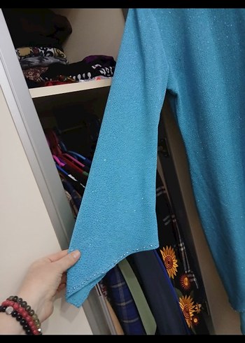 turkuaz renk alt üst takım - Görsel 4