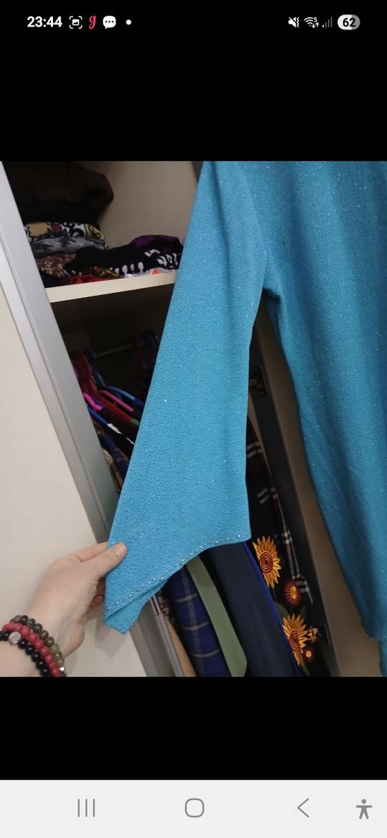 turkuaz renk alt üst takım - Görsel 4