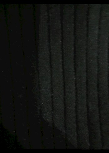 Siyah Boğazlı Triko Kazak - Görsel 5