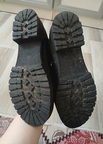 Siyah Gotik Kadın Botları - Görsel 3