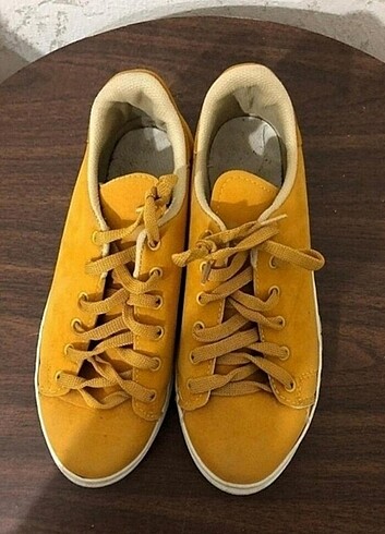 Diğer Hardal sarısı spor ayakkabı 