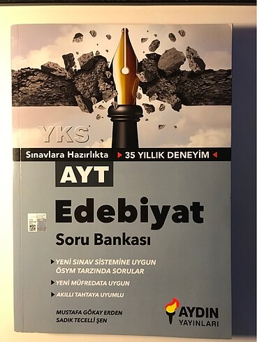 Aydın Yayınları AYT EDEBİYAT SORU BANKASI