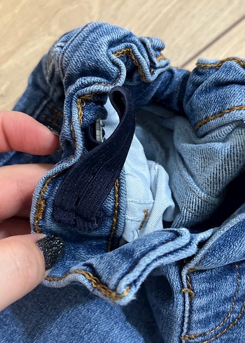 4 Yaş Beden mavi Renk Erkek Çocuk Mavi Slim Fit Kot Pantolon