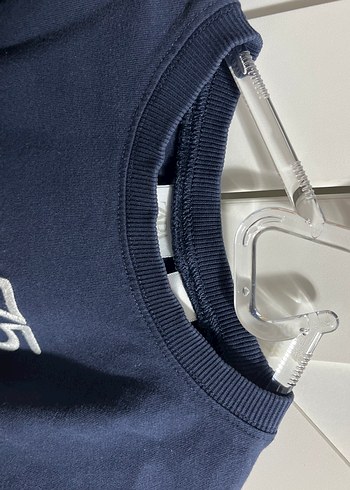 4 Yaş Beden Erkek Çocuk Lacivert Denim Sweatshirt