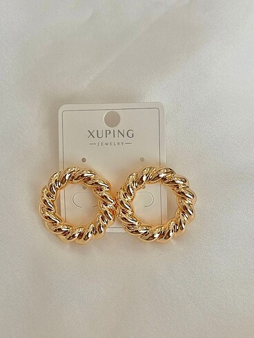 YUVARLAK GOLD KÜPE