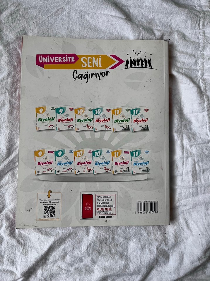 11. Sınıf Biyoloji Soru Kitabı Palme - Görsel 2