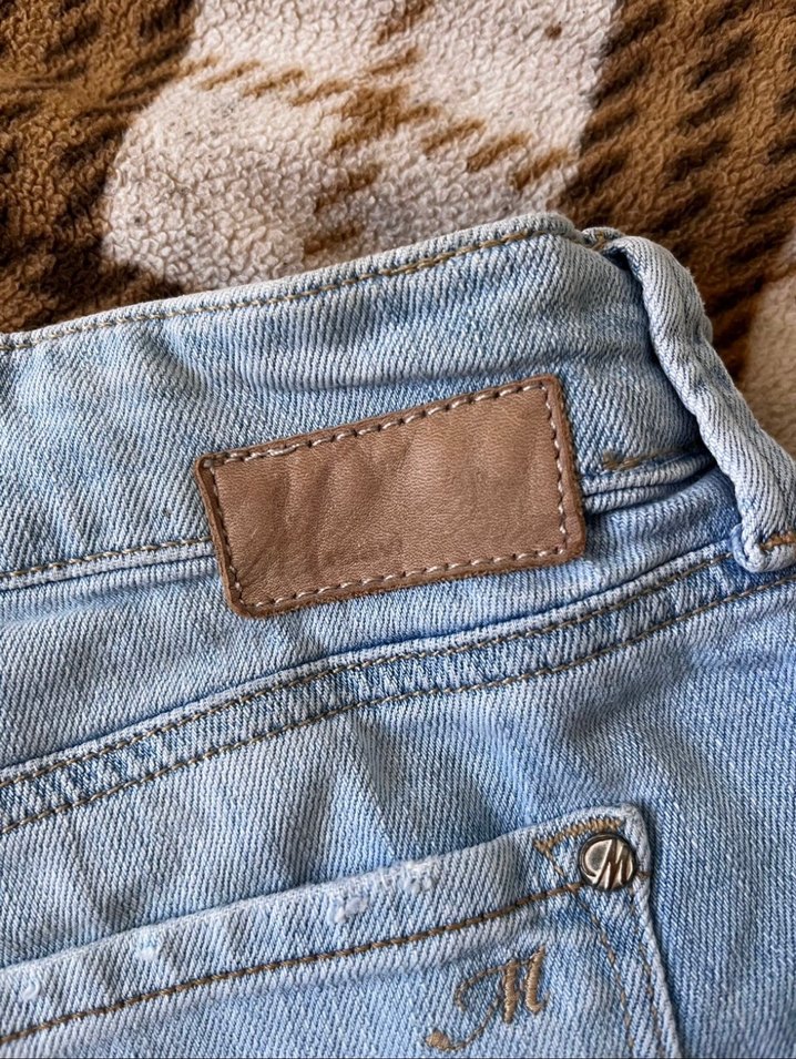 Kadın Açık Mavi Kısa Denim Şort - Görsel 3