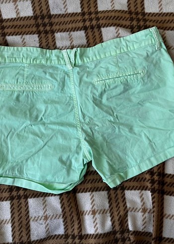 Kadın Pastel Yeşil Mini Şort - Görsel 2