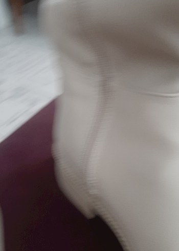 Kadın bej çizme - Görsel 8