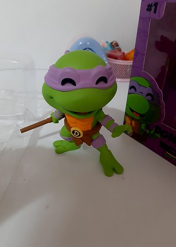 Mor Kutuda Orjinal Turtles Aksiyon Figürü - Görsel 4