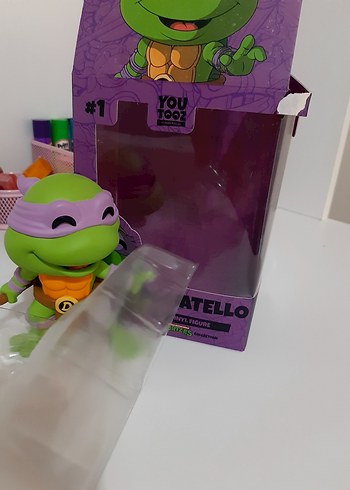 Mor Kutuda Orjinal Turtles Aksiyon Figürü - Görsel 5